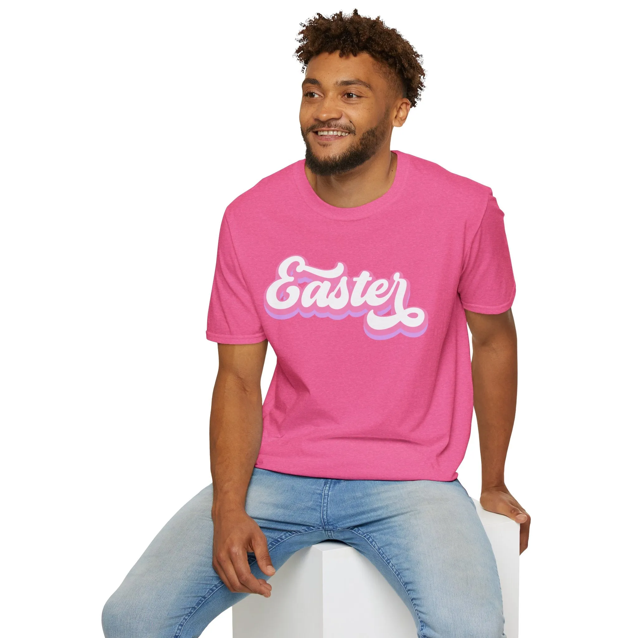 Easter Vibes Unisex Softstyle T-Shirt - Fun Seasonal Graphic Tee