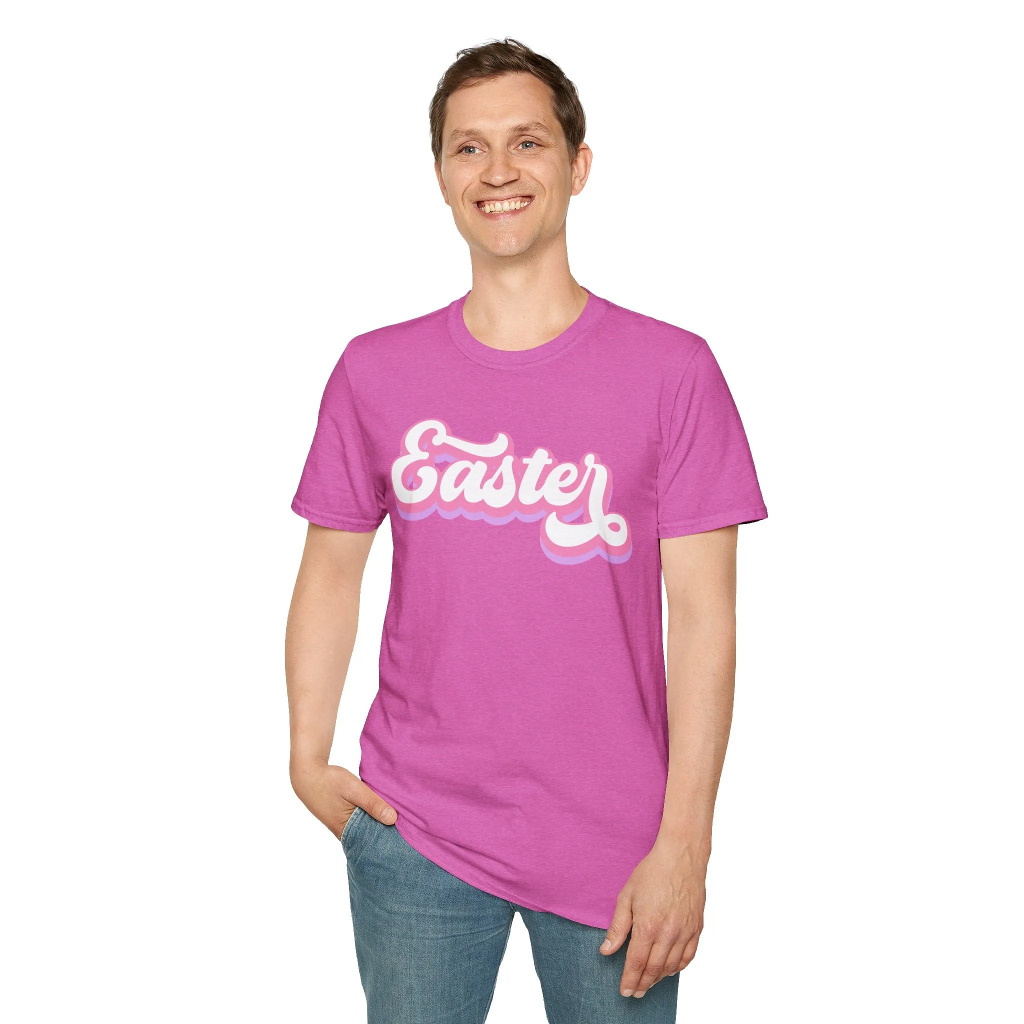 Easter Vibes Unisex Softstyle T-Shirt - Fun Seasonal Graphic Tee
