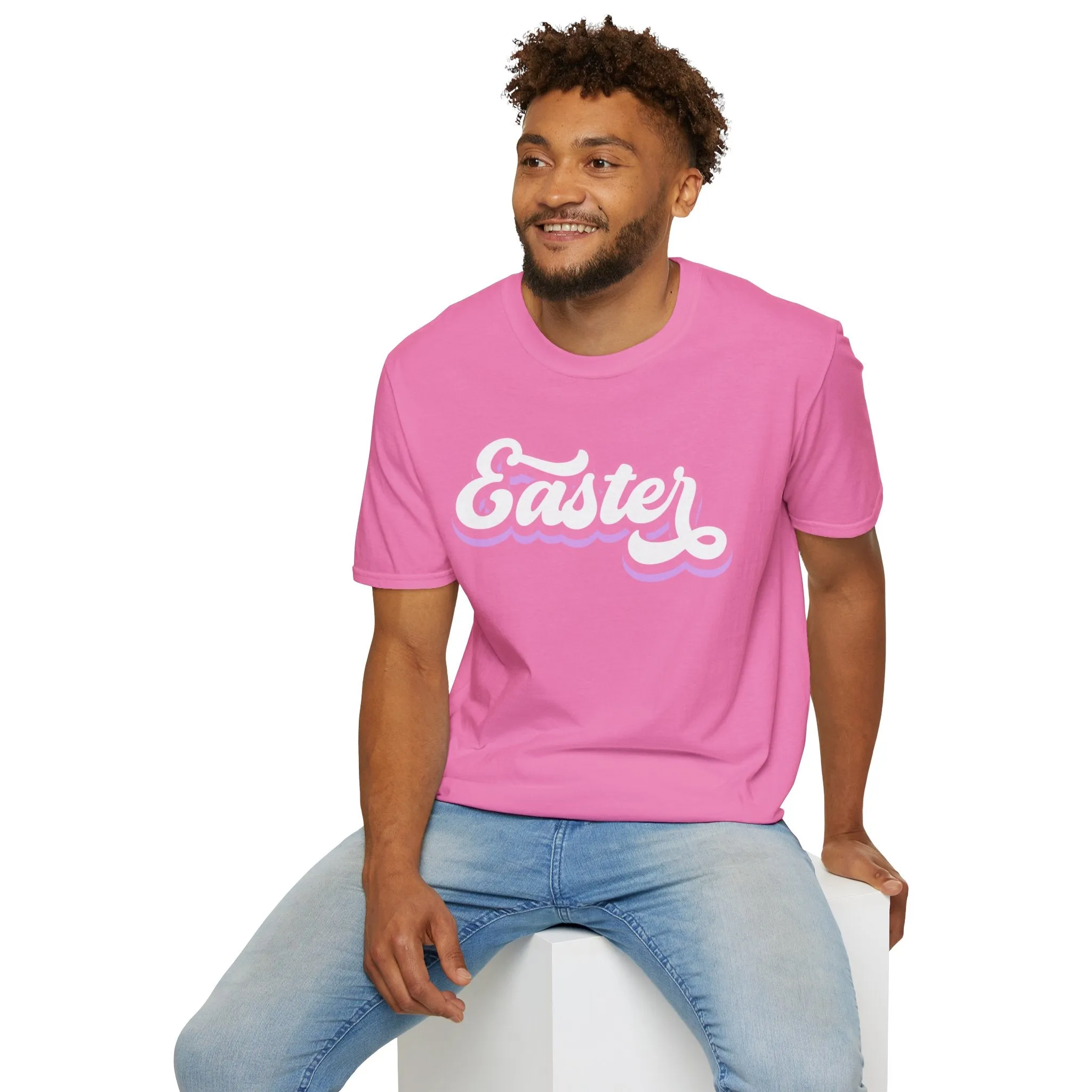 Easter Vibes Unisex Softstyle T-Shirt - Fun Seasonal Graphic Tee