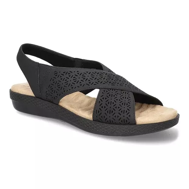EASY STREET - Claudia Cut-Outs Sling Back Sandals