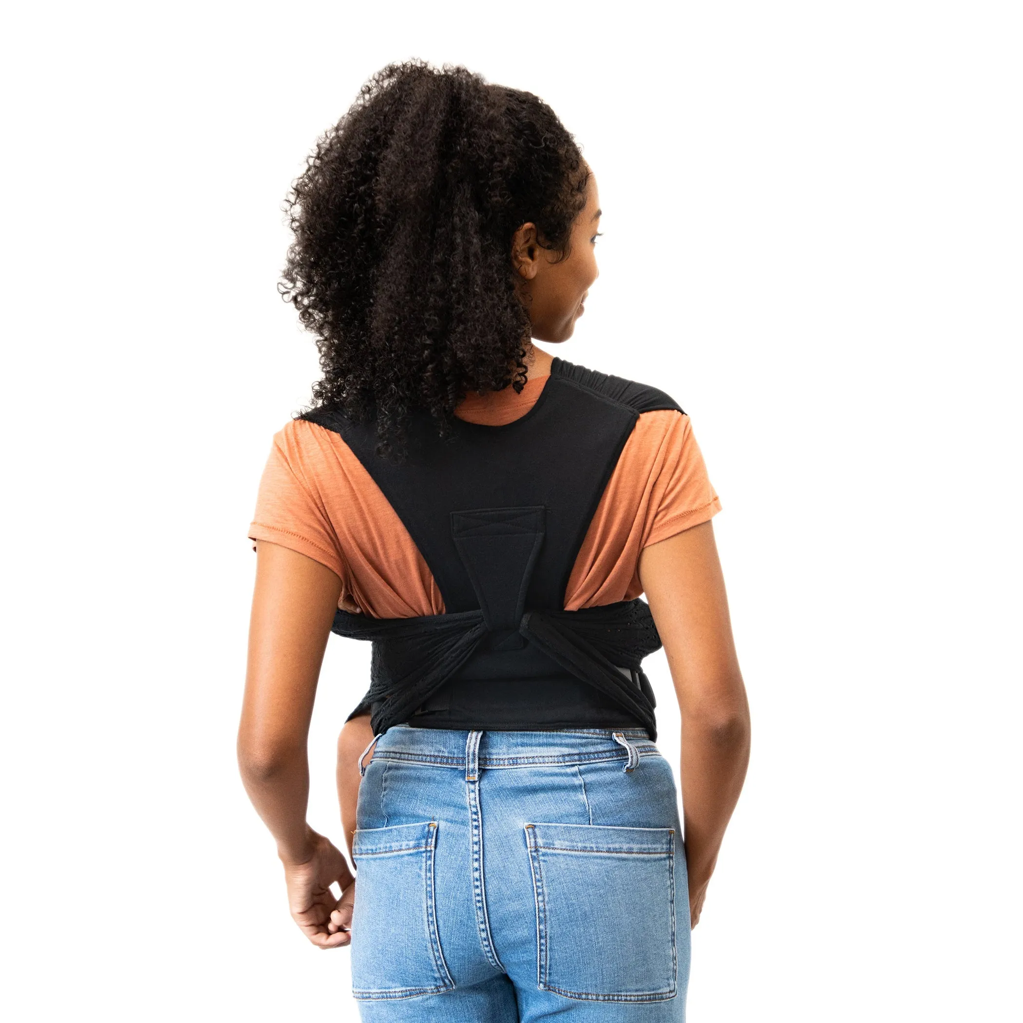 Easy-wrap Carrier By Petunia Pickle Bottom - Black Eyelet