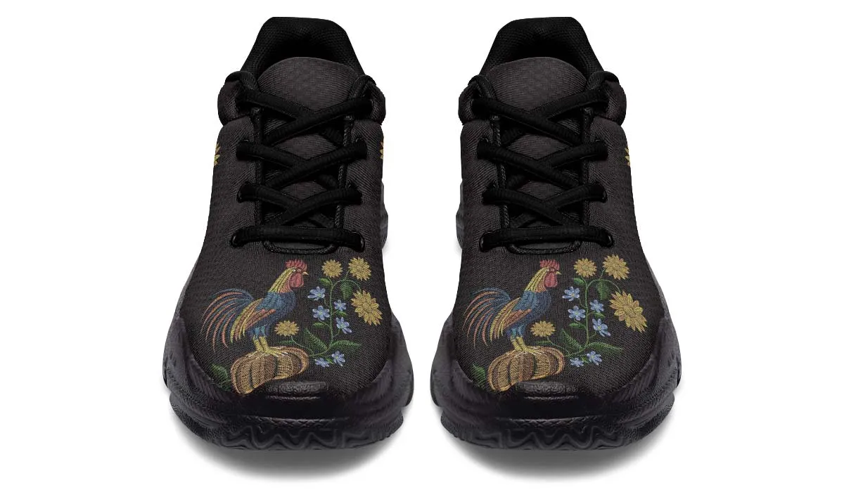 Embroidery Chicken Chunky Sneakers