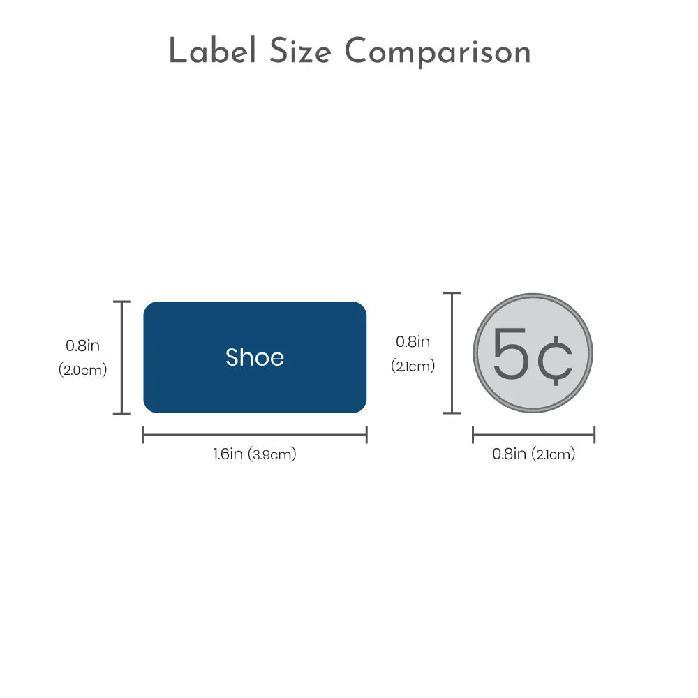 Fire Truck Shoe Labels