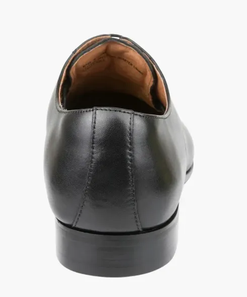 Florsheim Cross Cap Toe Shoe - Black