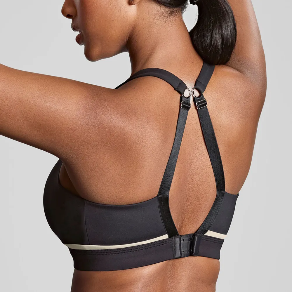 Freedom Non Wired Sports Bra Black/Chalk