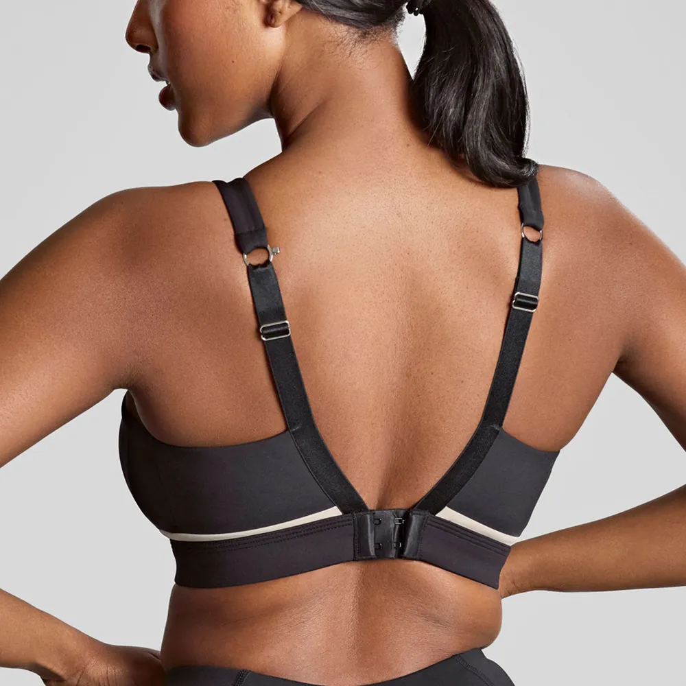 Freedom Non Wired Sports Bra Black/Chalk