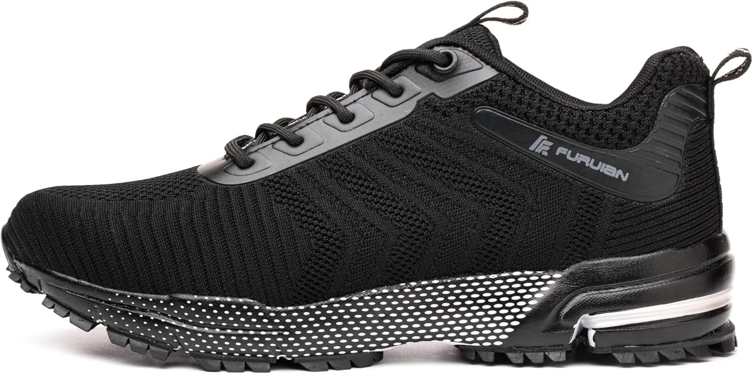 Furuian Steel Toe Sneakers for Women Men Lightweight Safety Shoes Comfortable Steel Toe Shoes