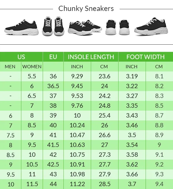 Geology Crystal Chunky Sneakers