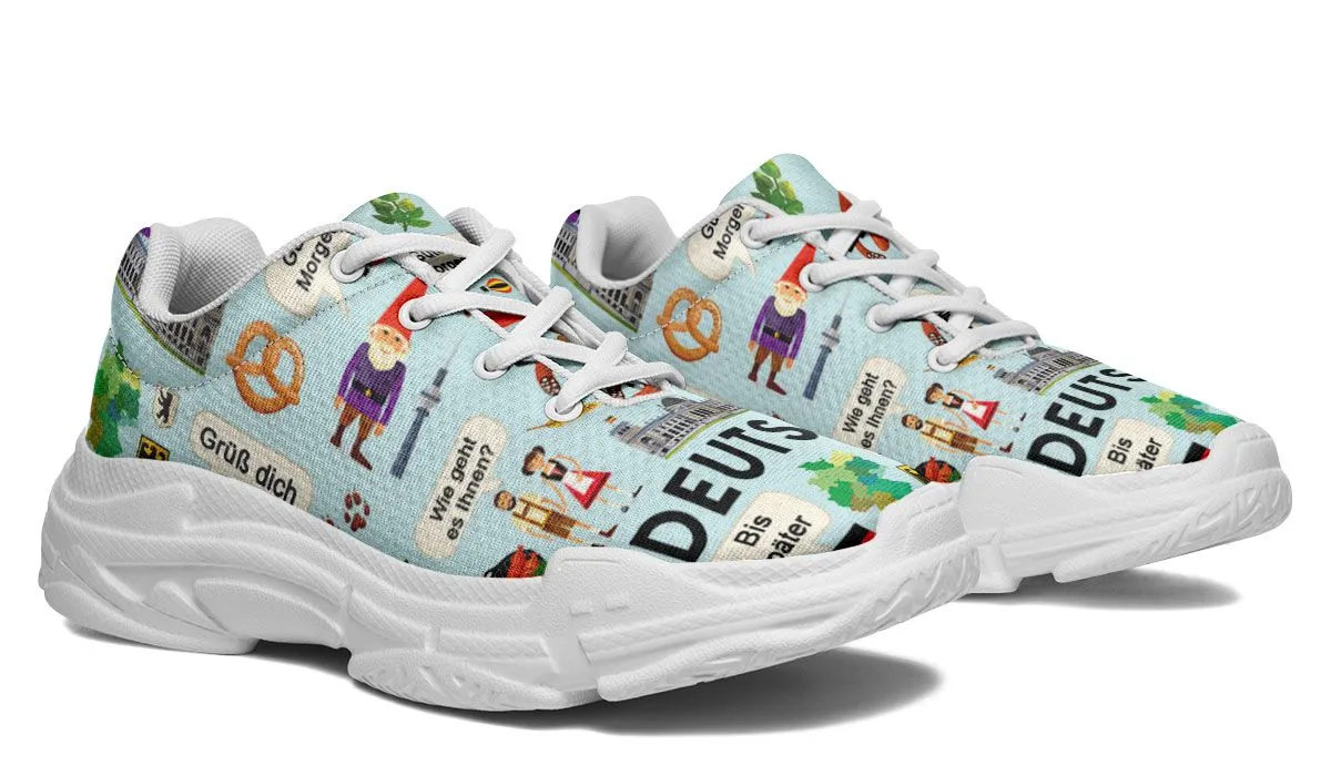 German Teacher Chunky Sneakers