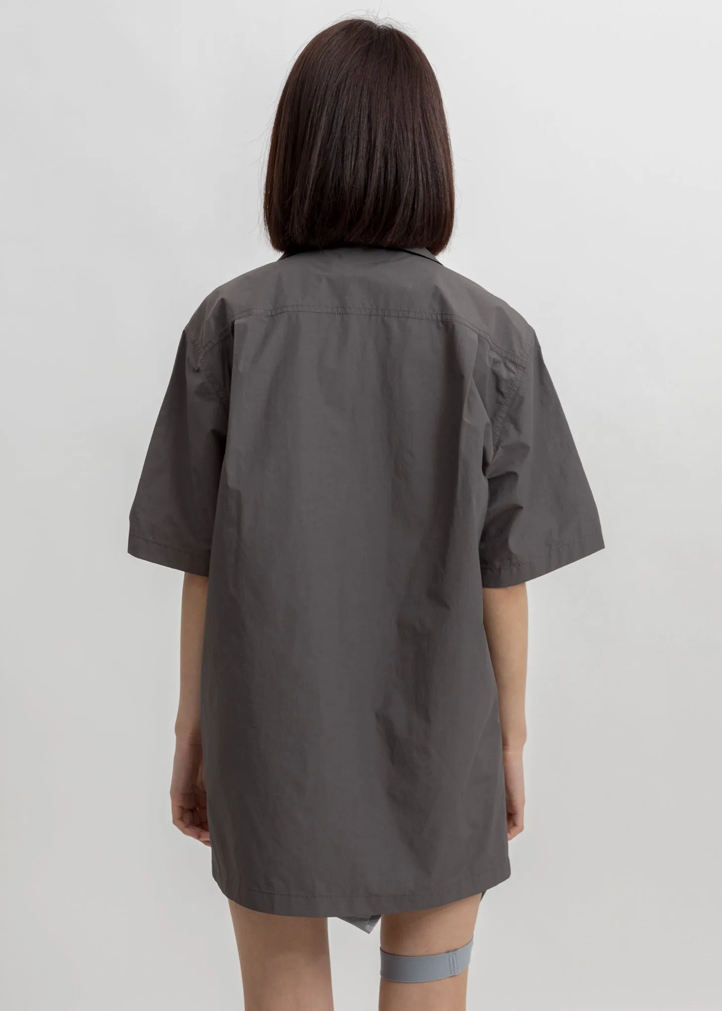 Grey Smoker's Shirt