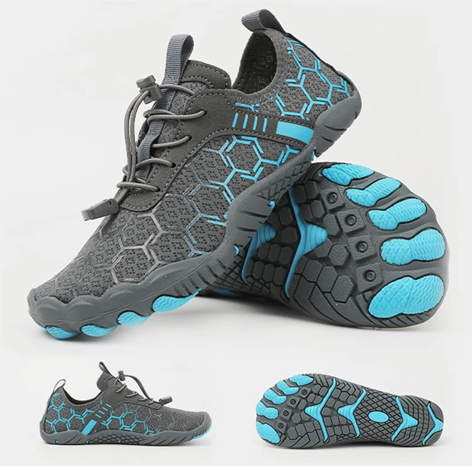 Grounded Footwear Barefoot Shoes for Neuropathy Women&Men Hiking Footwear Barefoot Womens Shoes Non-Slip Outdoor Unisex Water Pro Barefoot Shoes Wide Toe Box Sneakers Athletic Quick-Dry Lightweight