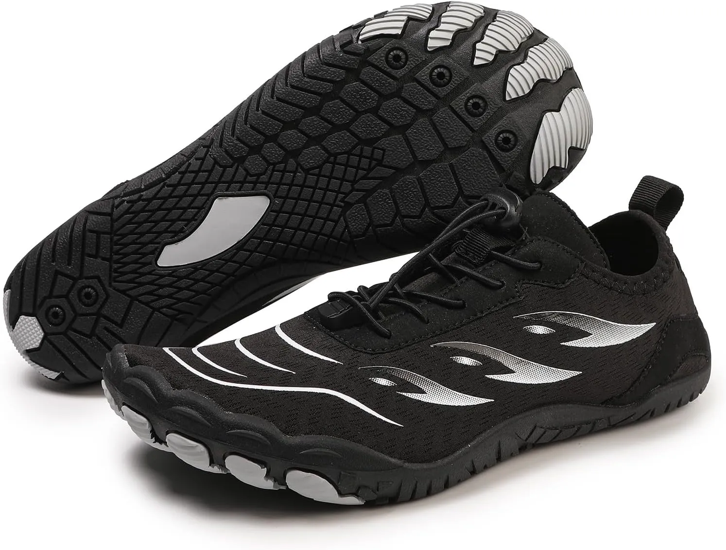 Grounded Footwear for Women Men with Neuropathy Grounding Shoes Hiking Footwear Barefoot Womens Shoes Non-Slip Outdoor Unisex Water Pro Beach Shoe Wide Toe Box Sneakers, Diabetic Shoe, Quick-Dry