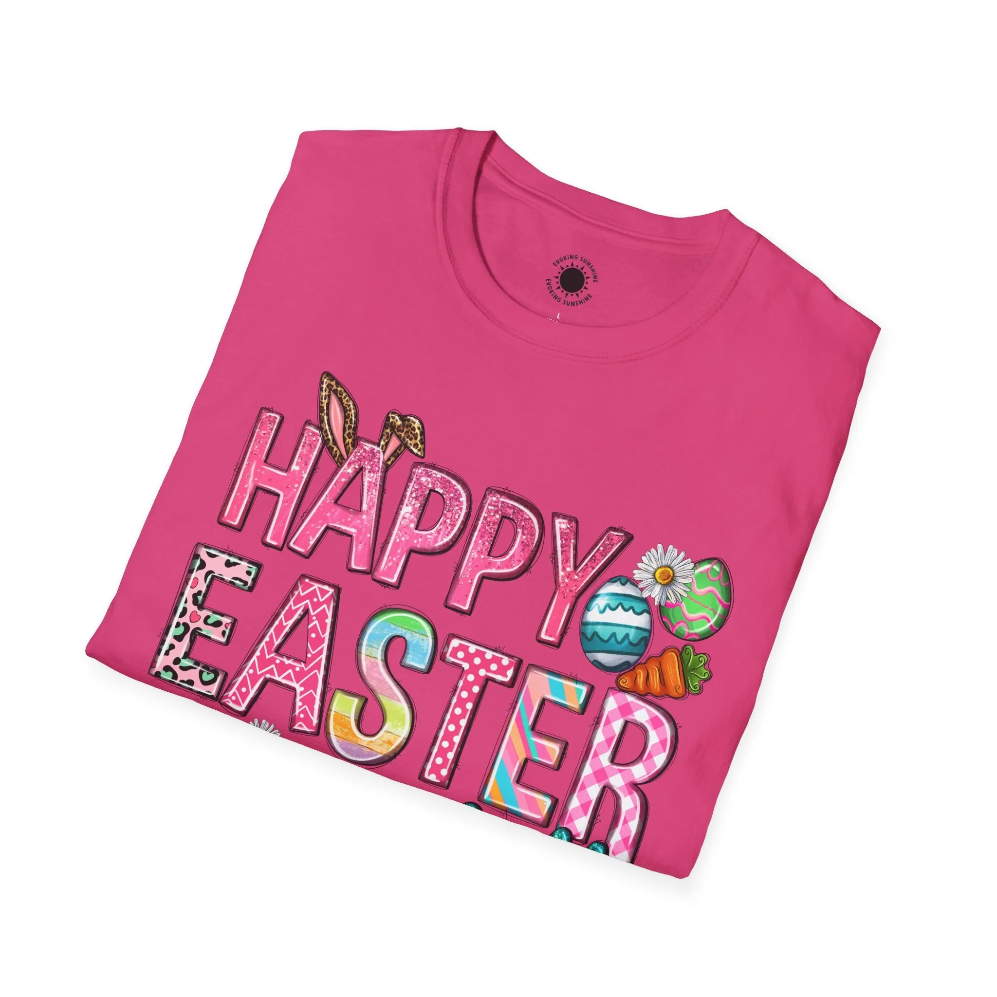 Happy Easter Y'all Unisex Softstyle T-Shirt