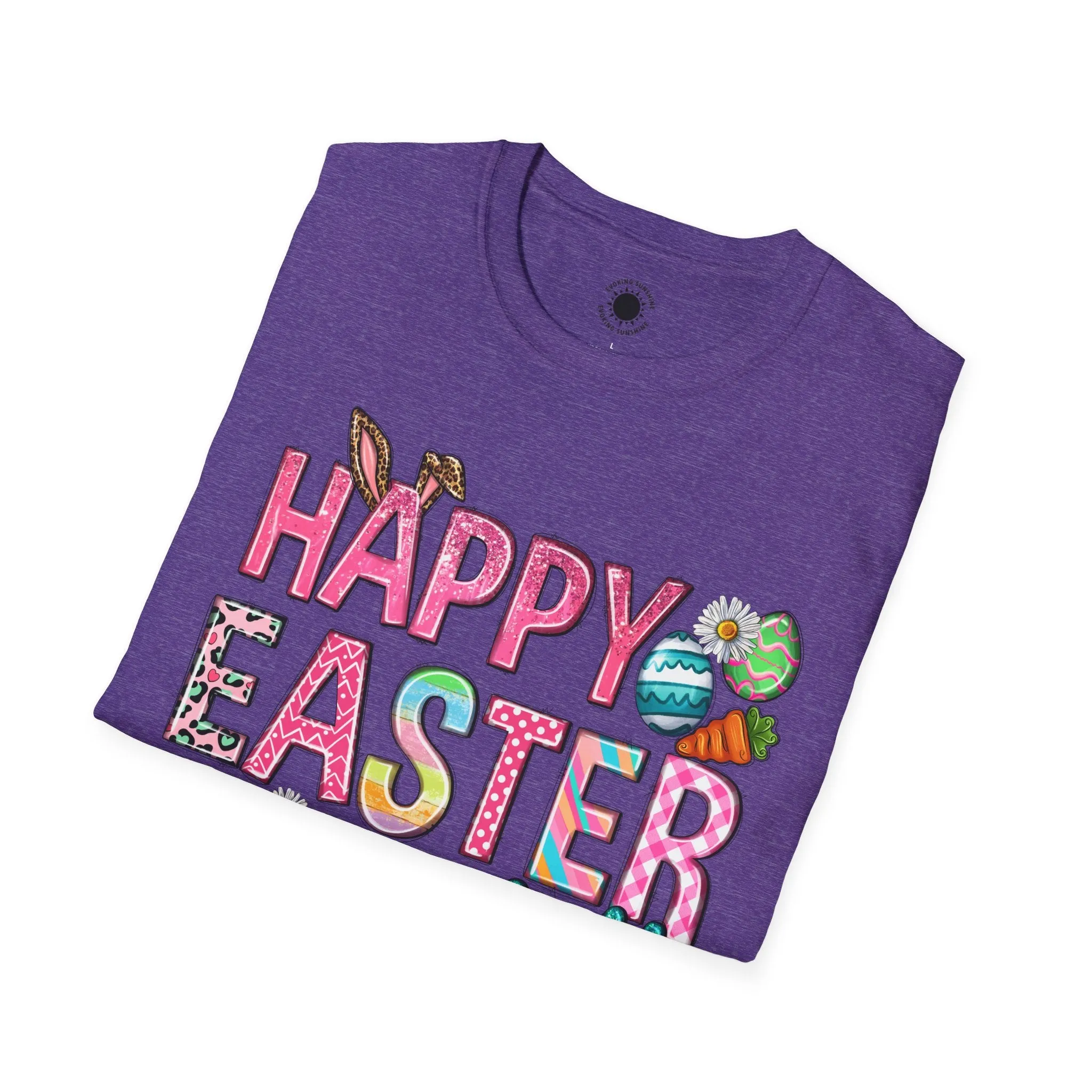 Happy Easter Y'all Unisex Softstyle T-Shirt