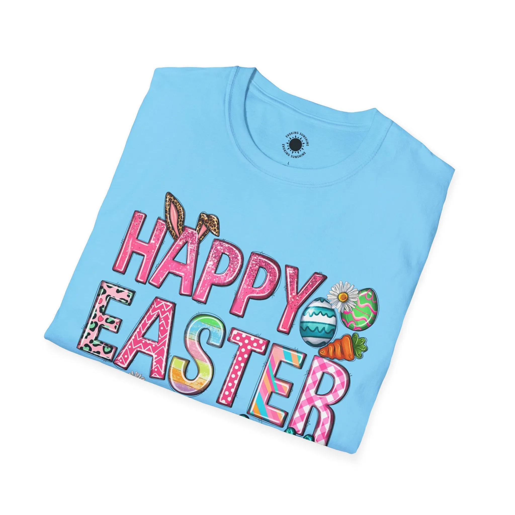 Happy Easter Y'all Unisex Softstyle T-Shirt