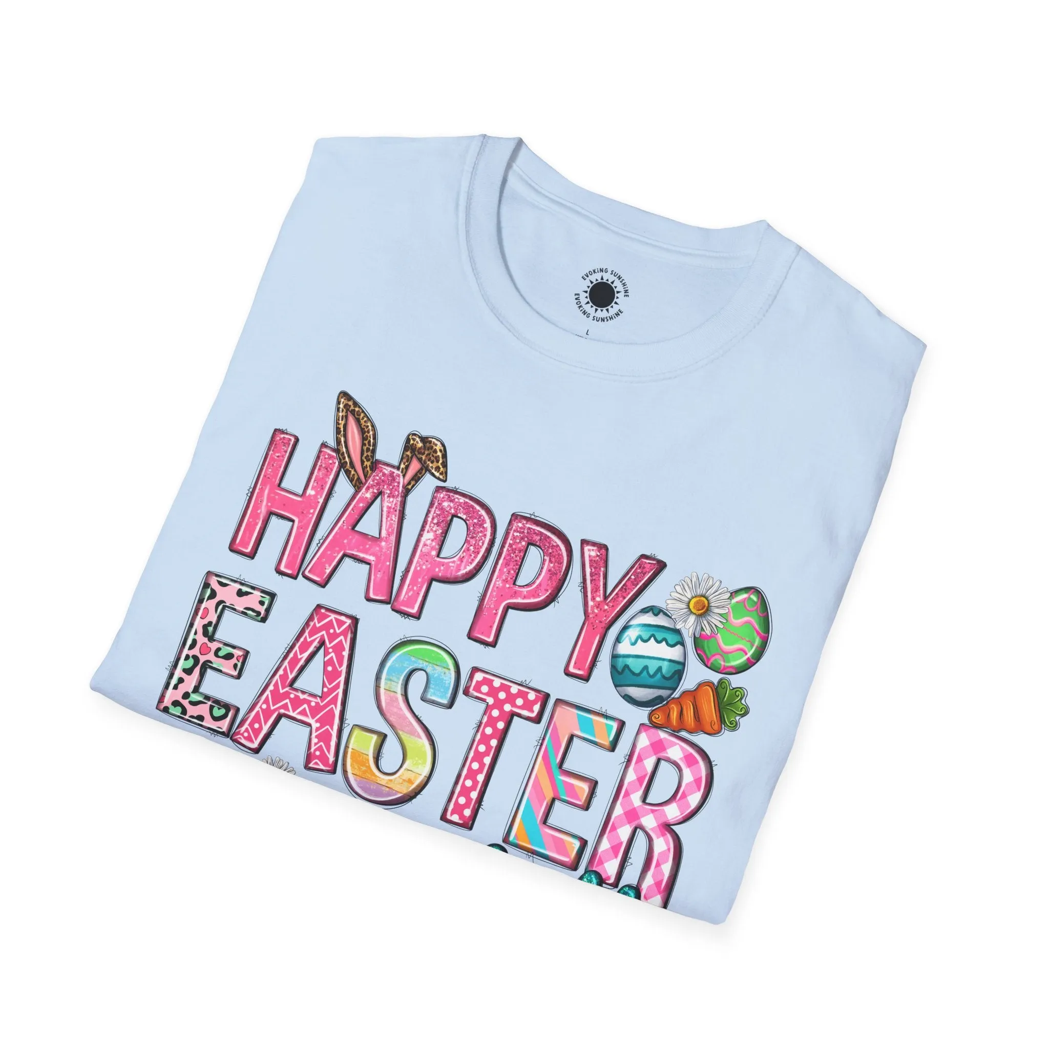 Happy Easter Y'all Unisex Softstyle T-Shirt