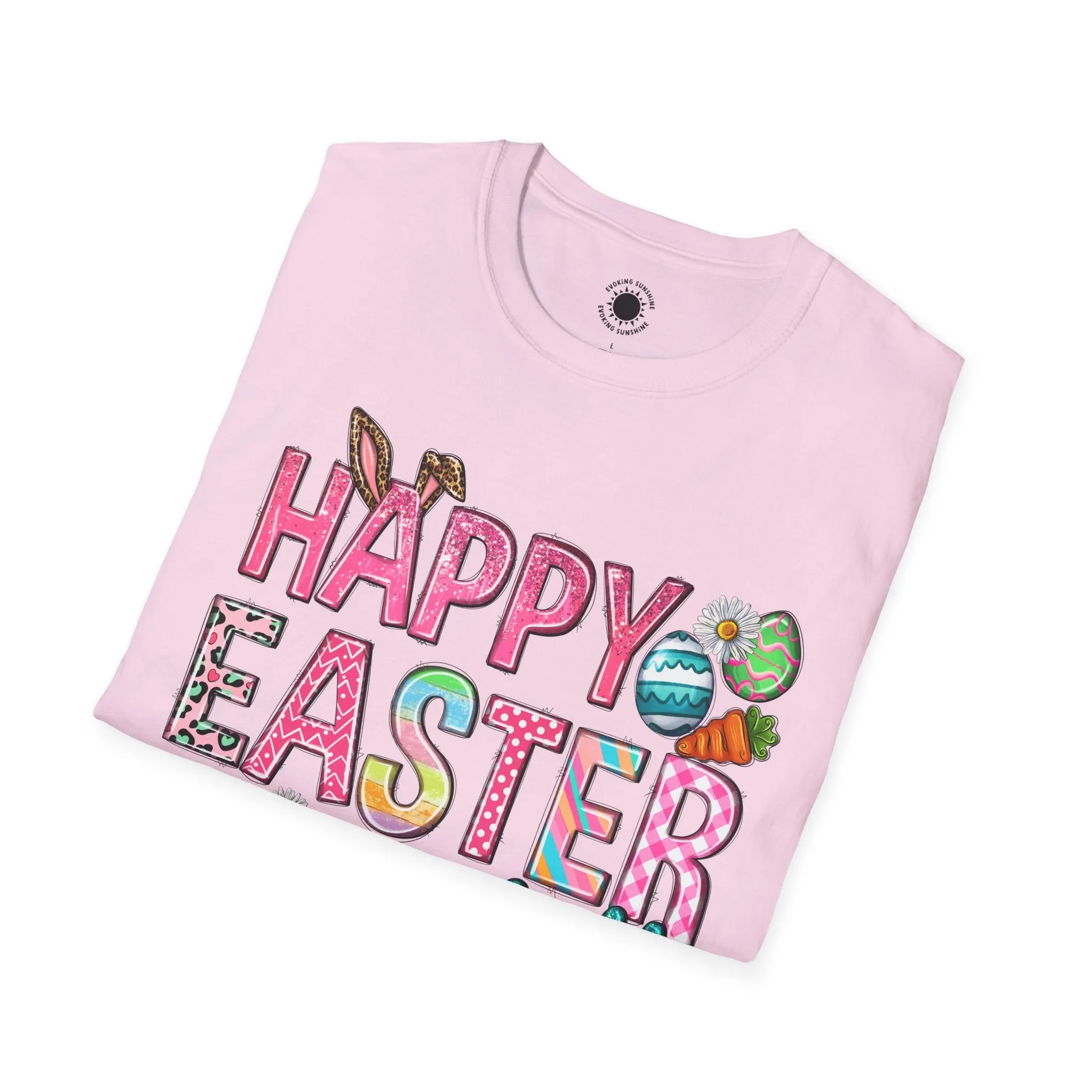 Happy Easter Y'all Unisex Softstyle T-Shirt
