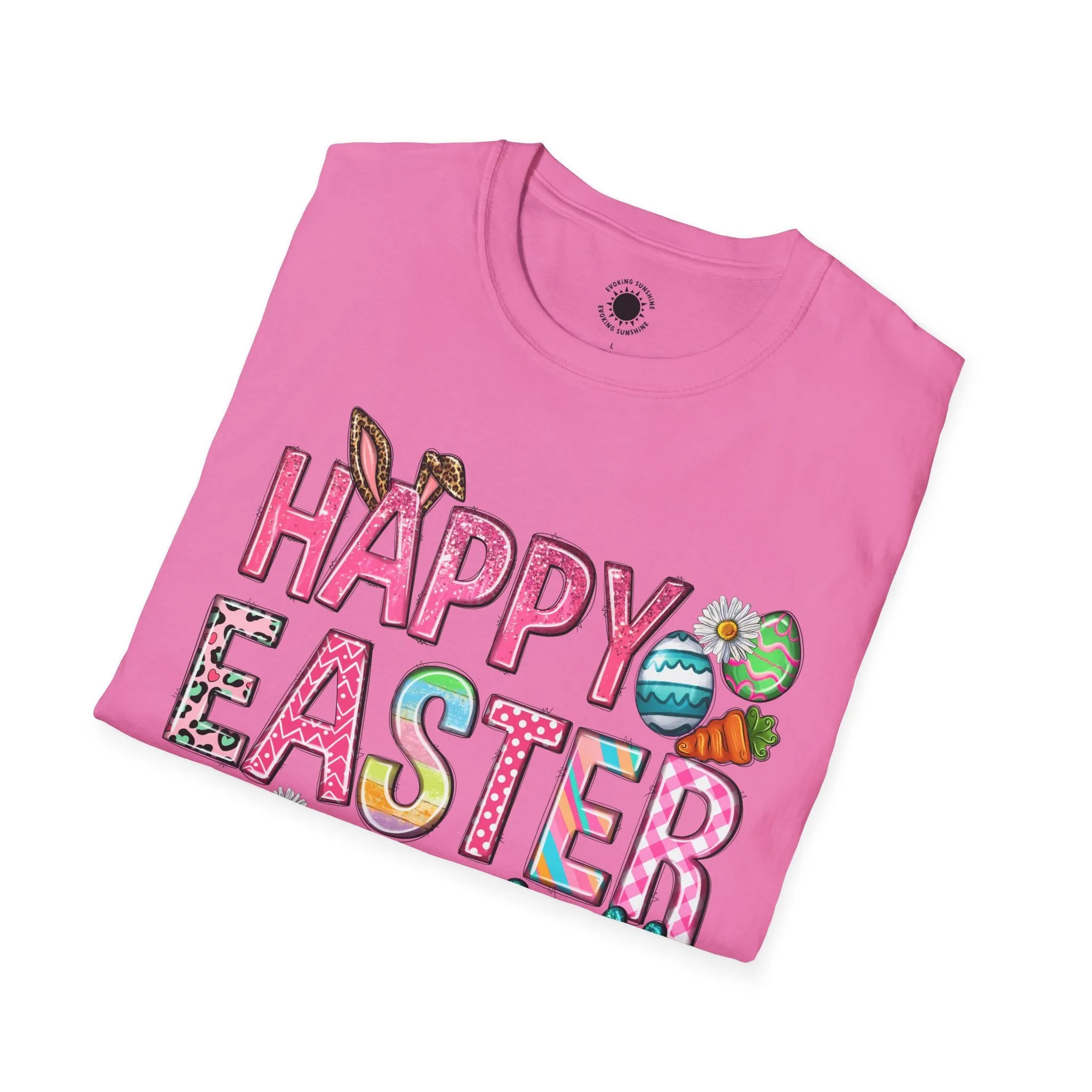 Happy Easter Y'all Unisex Softstyle T-Shirt