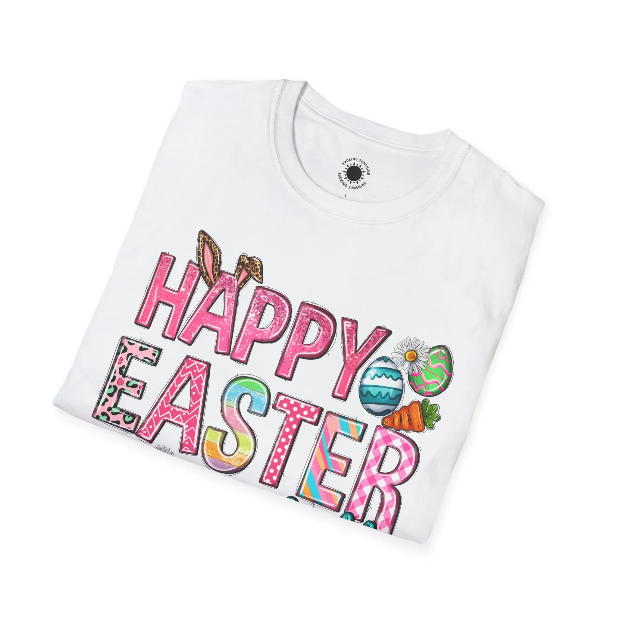 Happy Easter Y'all Unisex Softstyle T-Shirt
