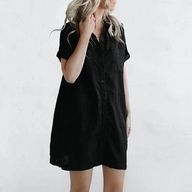 Jomarie - Relaxed Shirt Dress