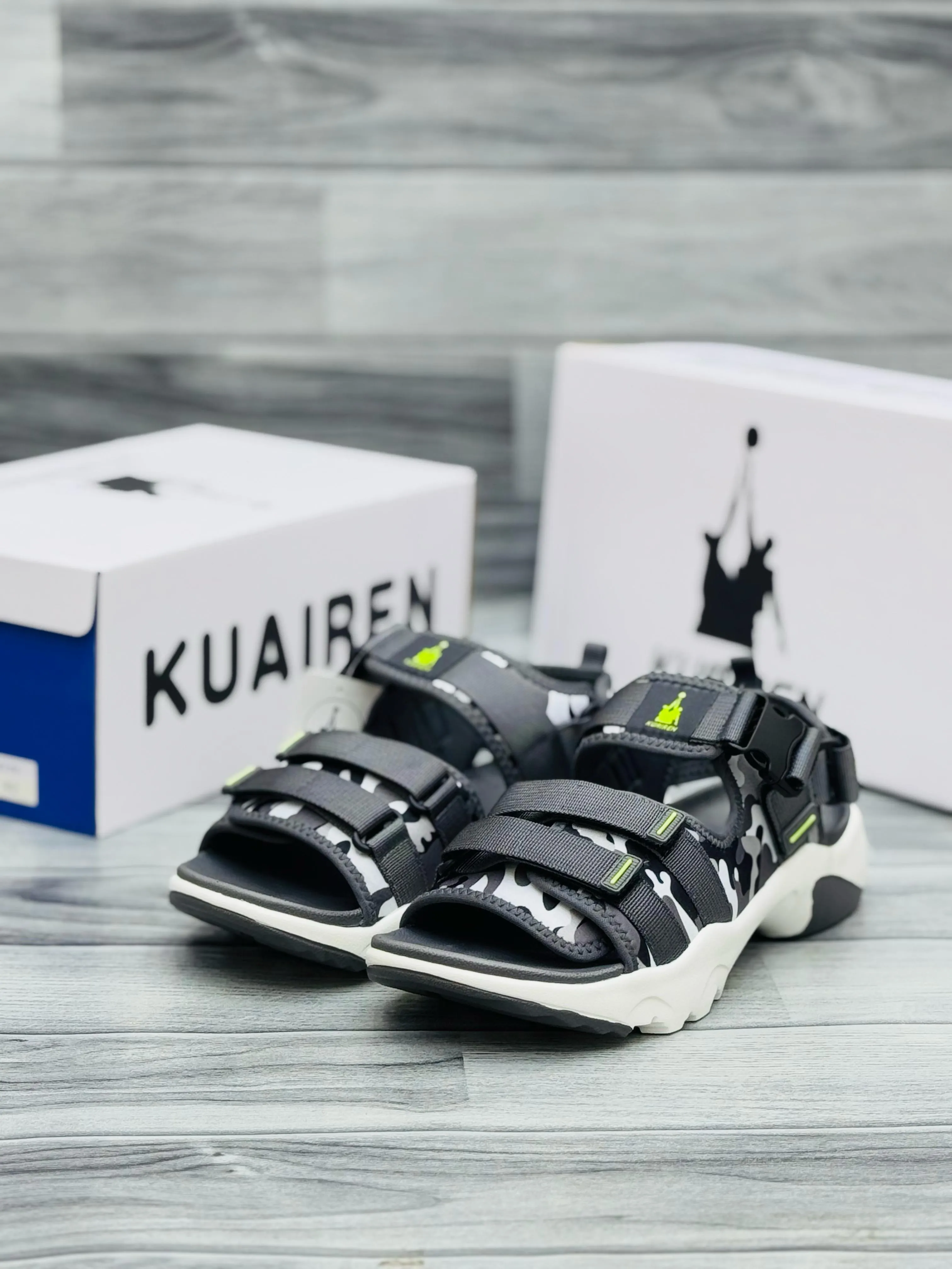 Kuairen Camo Tactical Sandals – Durable & Stylish