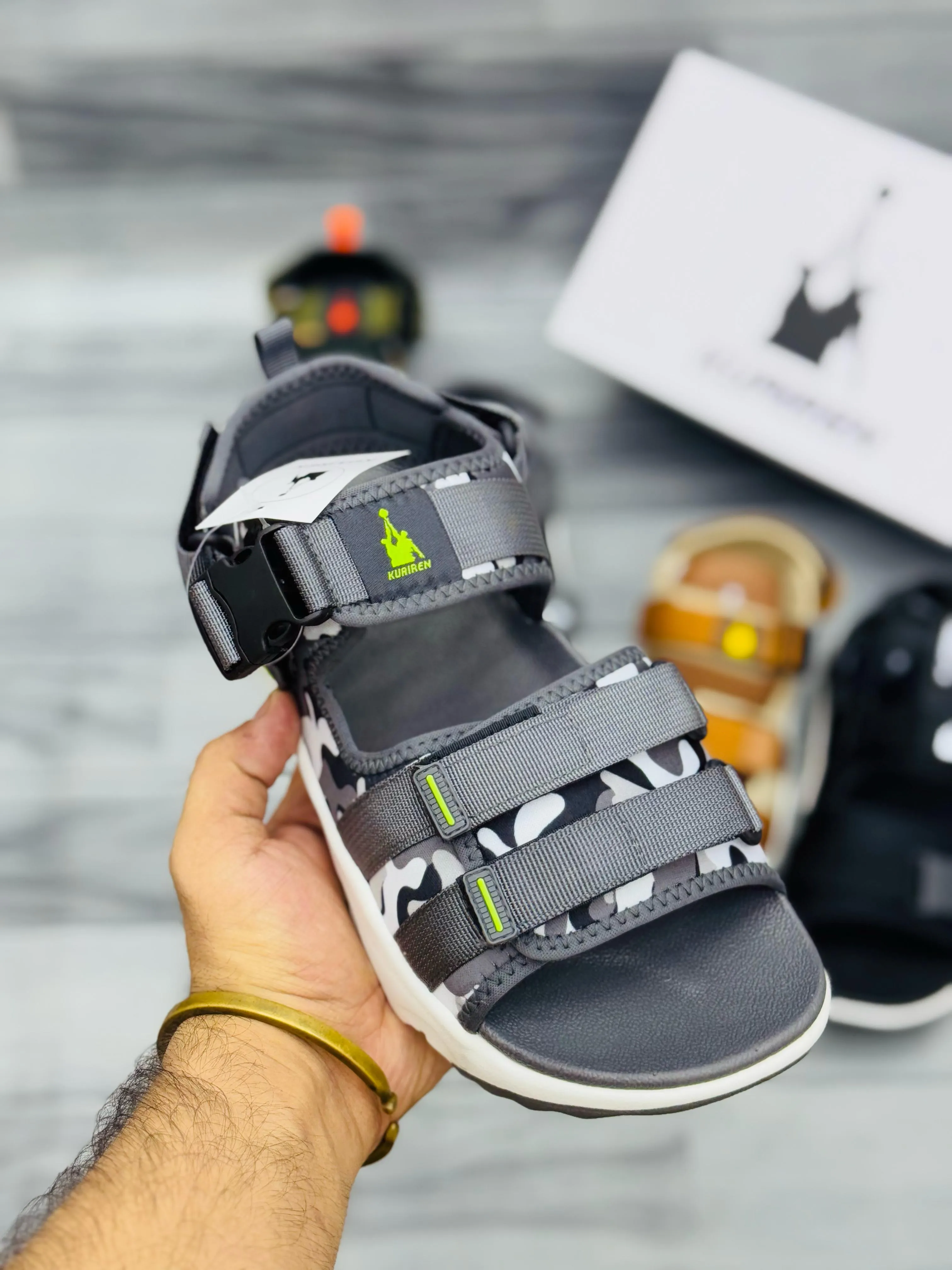 Kuairen Camo Tactical Sandals – Durable & Stylish