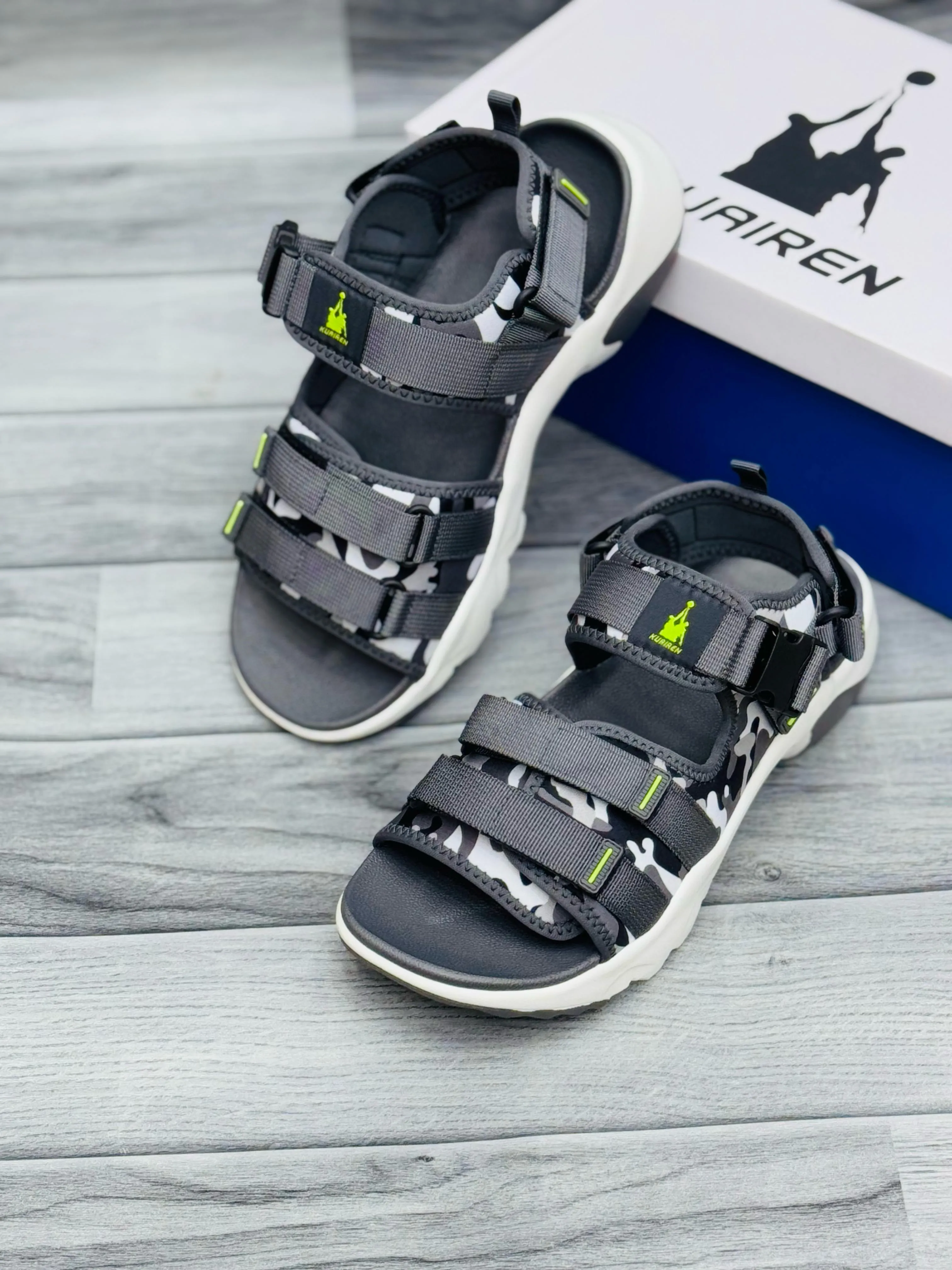 Kuairen Camo Tactical Sandals – Durable & Stylish