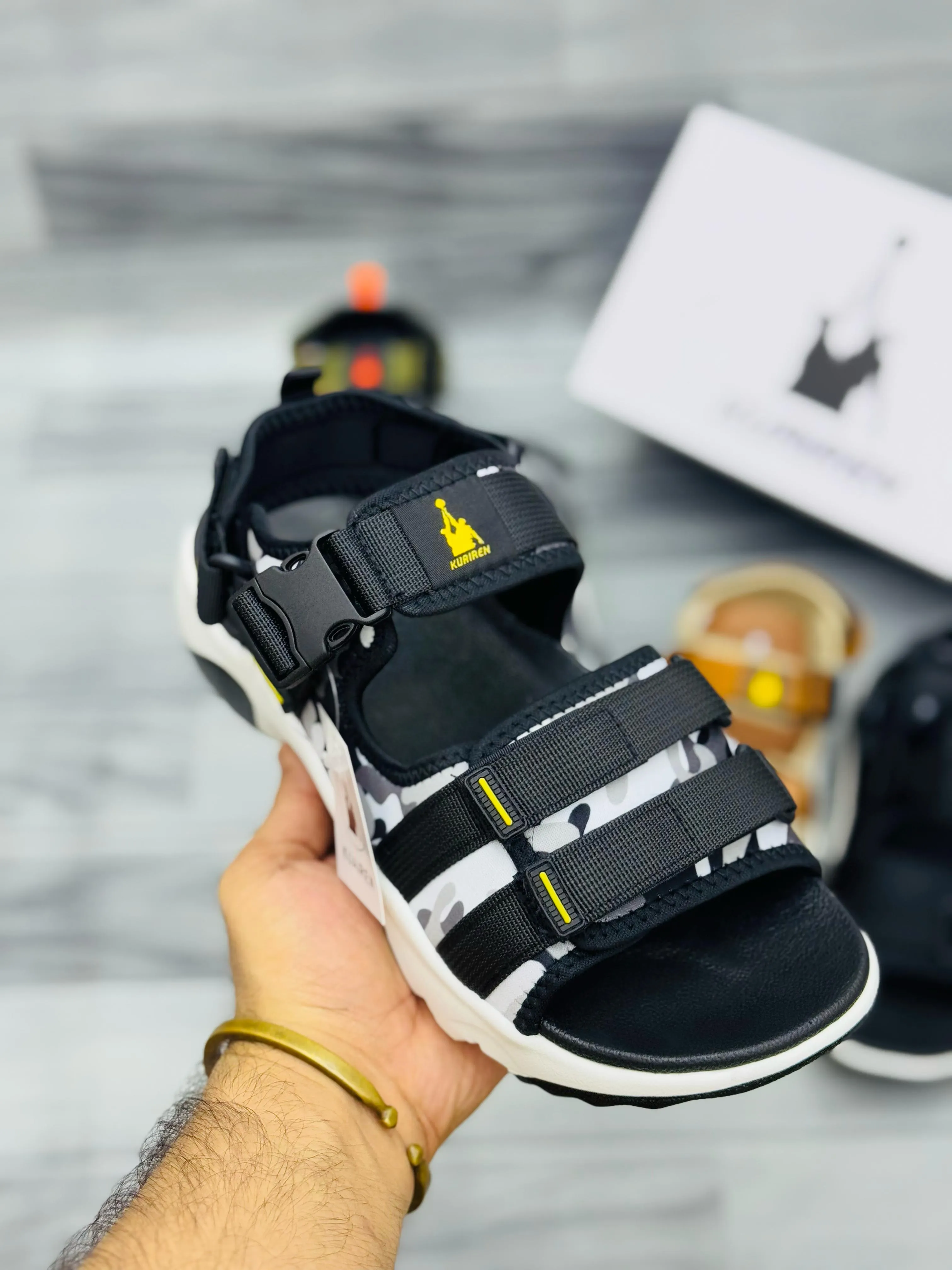 Kuairen Camo Tactical Sandals – Durable & Stylish