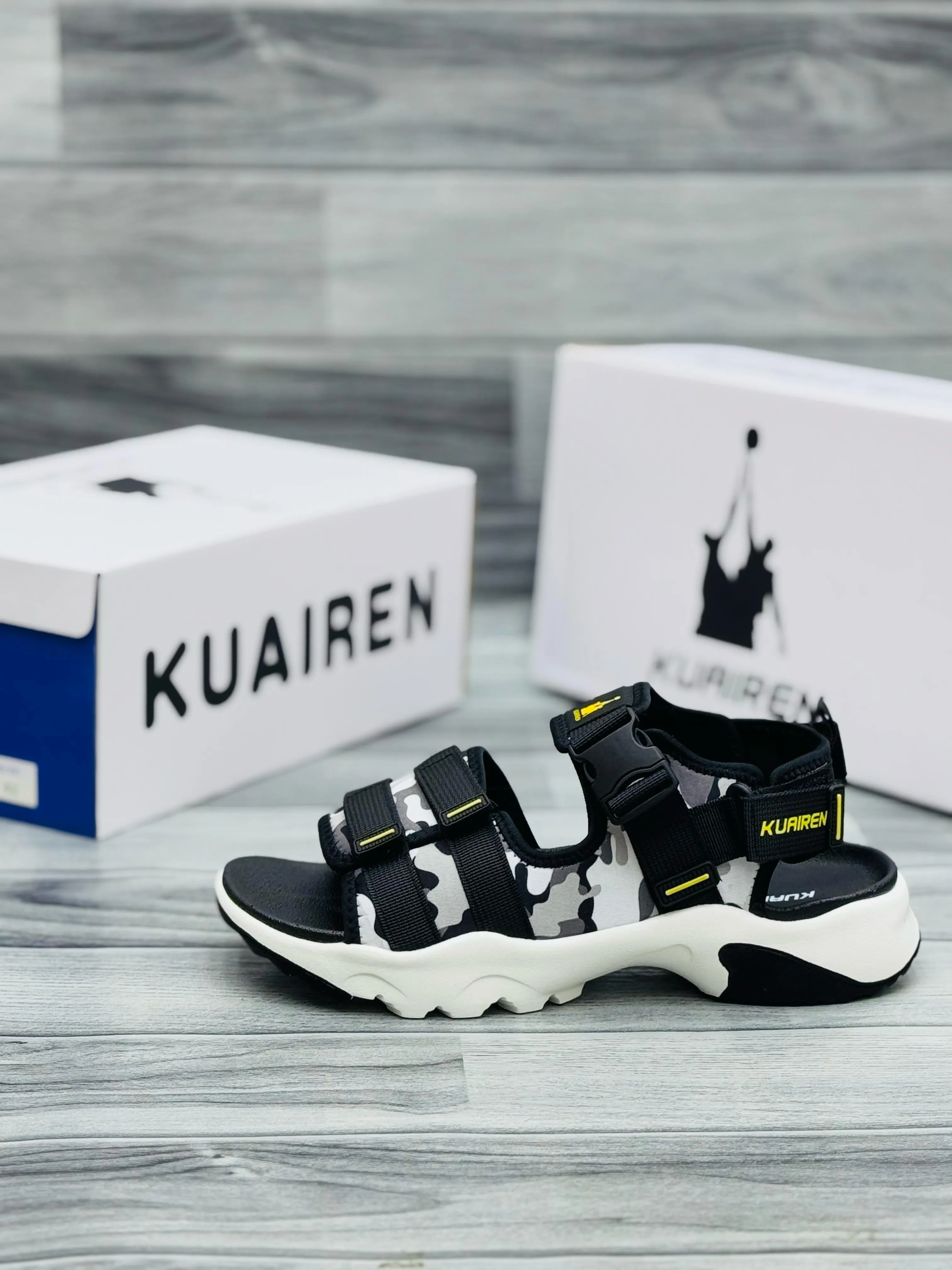 Kuairen Camo Tactical Sandals – Durable & Stylish