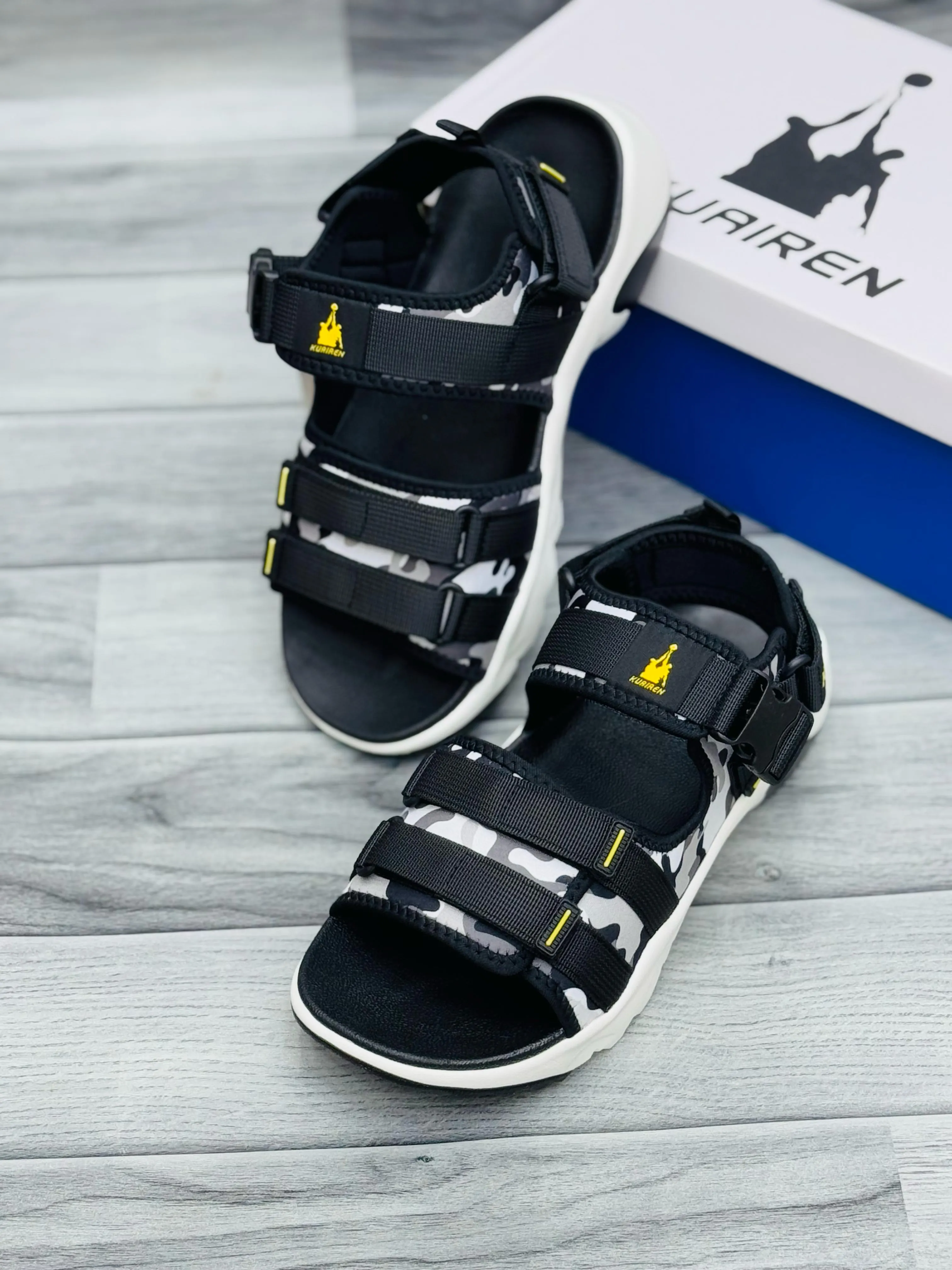 Kuairen Camo Tactical Sandals – Durable & Stylish