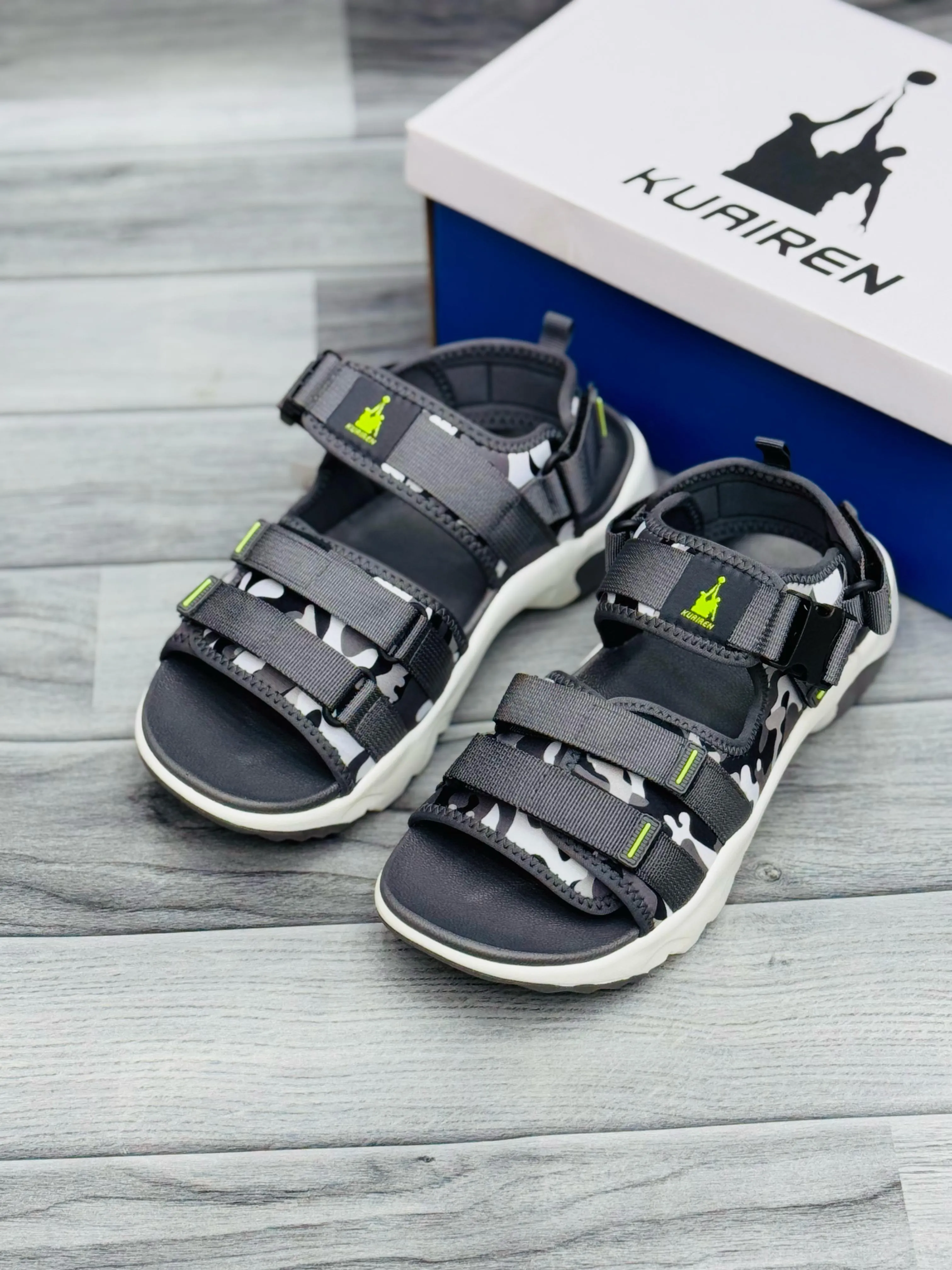 Kuairen Camo Tactical Sandals – Durable & Stylish