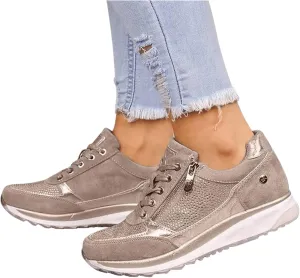Lausiuoe Sneakers For Women Walking Shoes Comfortable Running Shoes Non Slip Athletic Tennis Walking Sneakers