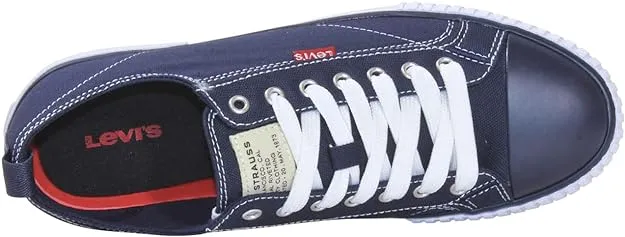 Levi's Men's Anikin Canvas Sneakers  Color Navy Size 10