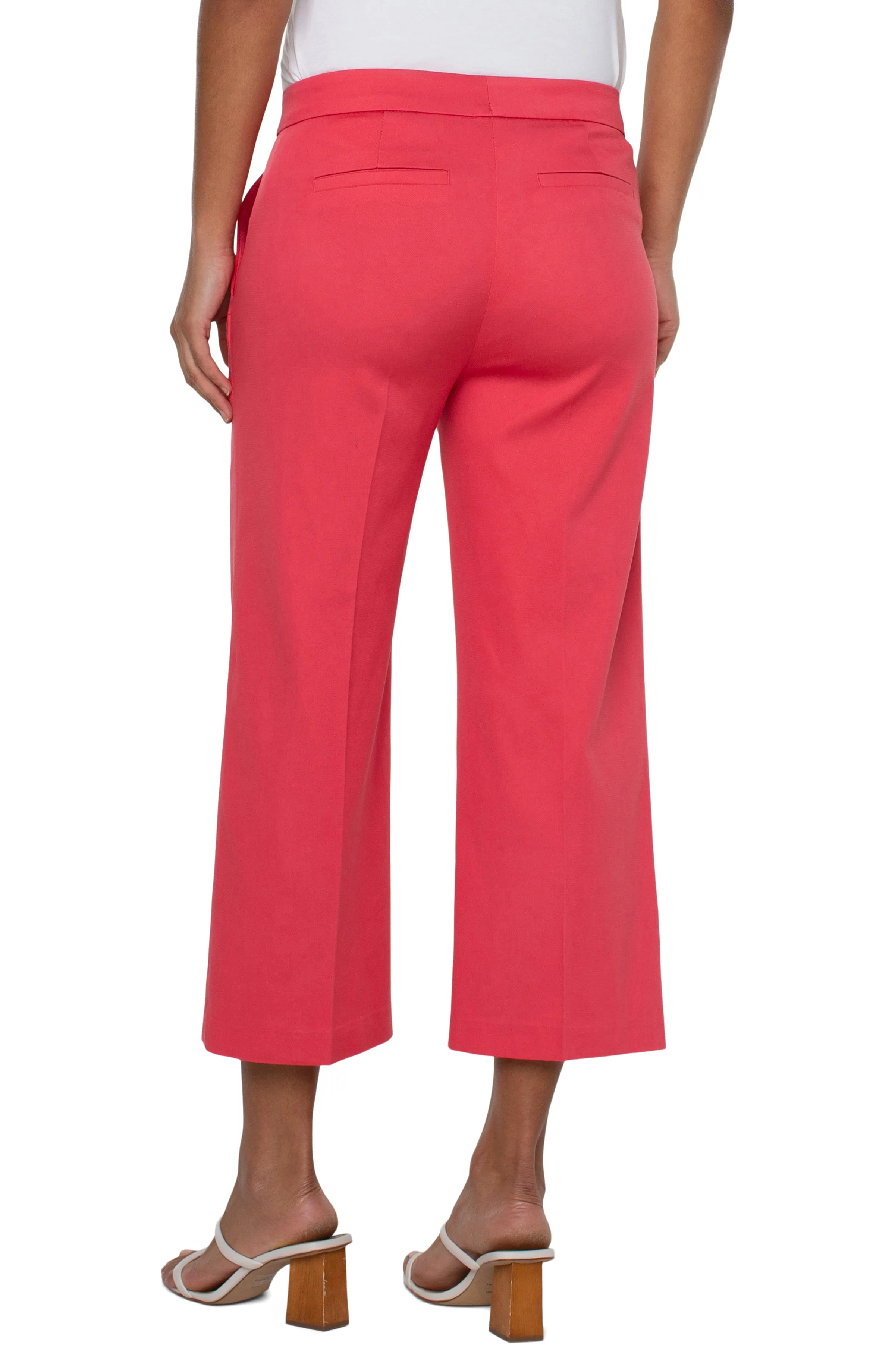 Liverpool Cropped Trouser 26in In Watermelon