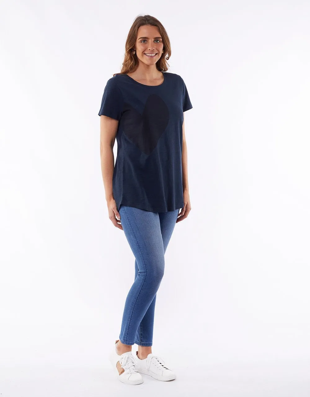 Love Somebody Tee - Navy