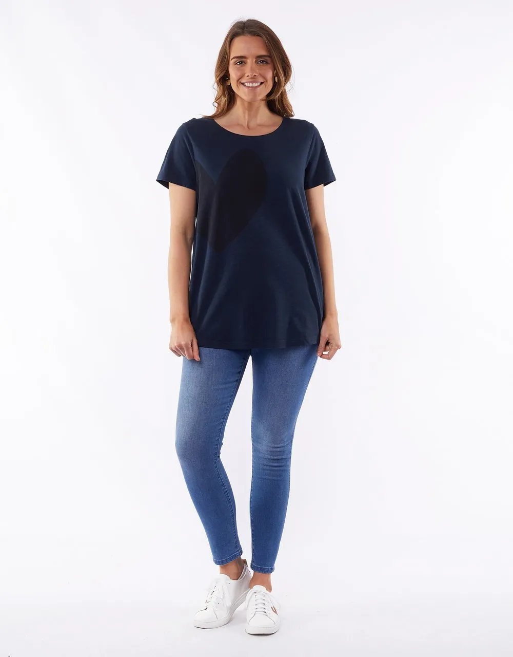 Love Somebody Tee - Navy