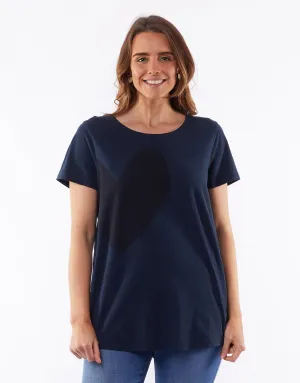 Love Somebody Tee - Navy