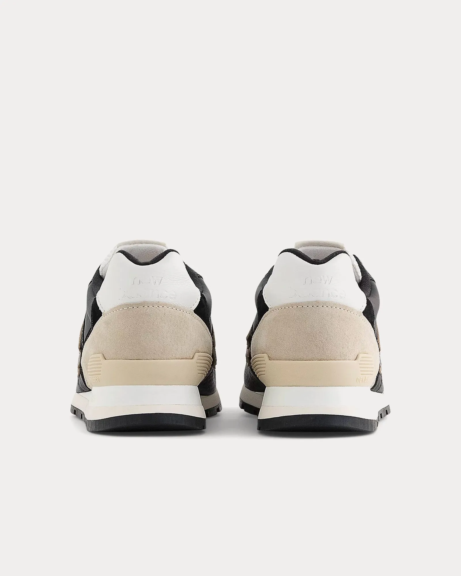 Made in USA 996 Black / Sandstone / White Low Top Sneakers