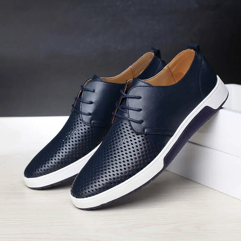 Men's Leather Casual Dress Shoes