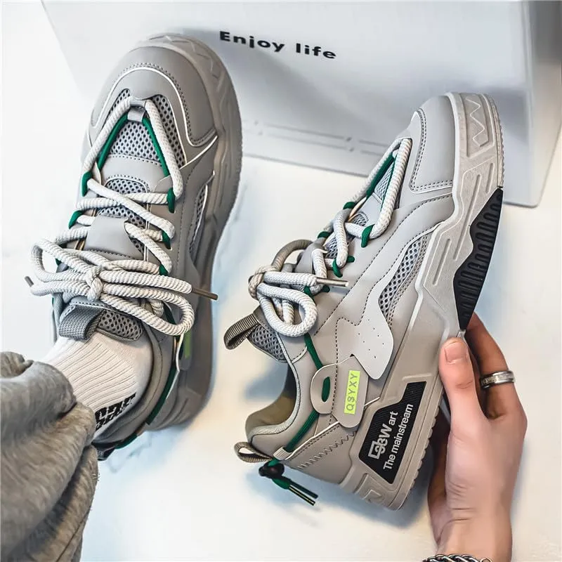 Mens Running Shoes Breathable Walking Shoes Non-Slip Sports Fashion Sneakers Mesh Fitness Casual Sneakers Men's Casual Shoes Shoes Size 6.5-10