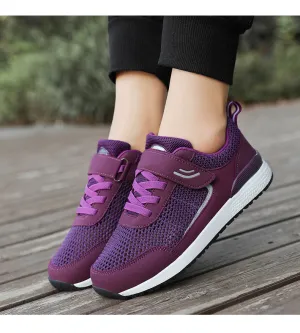 Nanccy Hollow Mesh Breathable Casual Walking Shoes