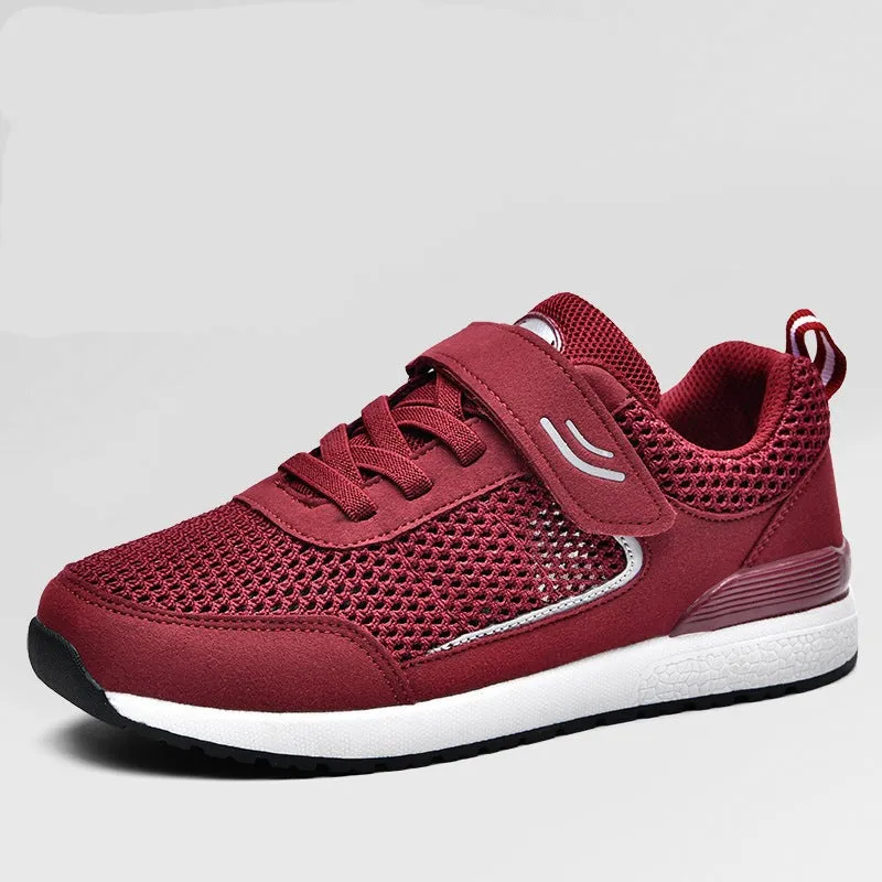 Nanccy Hollow Mesh Breathable Casual Walking Shoes
