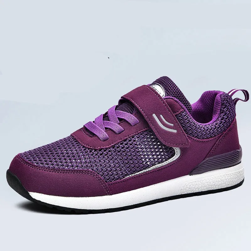 Nanccy Hollow Mesh Breathable Casual Walking Shoes