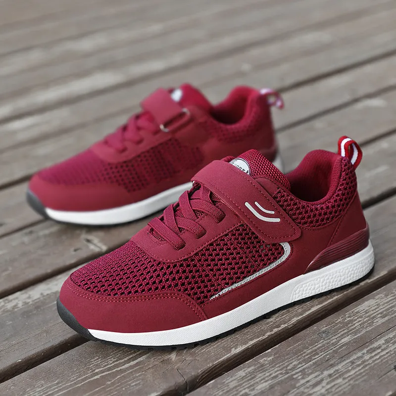 Nanccy Hollow Mesh Breathable Casual Walking Shoes