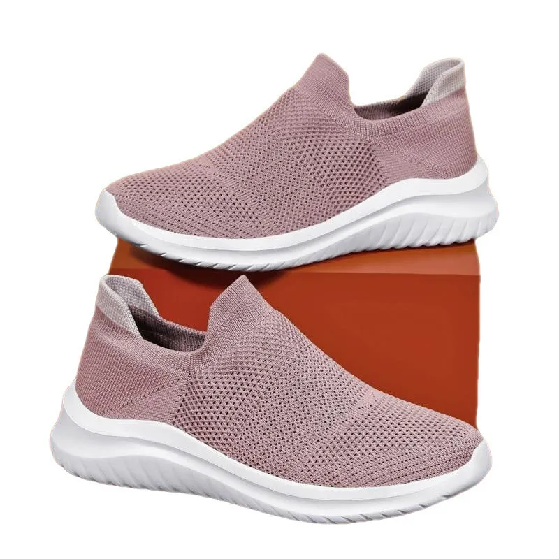 Nanccy Soft-soled Mesh Breathable Comfortable Single Shoe