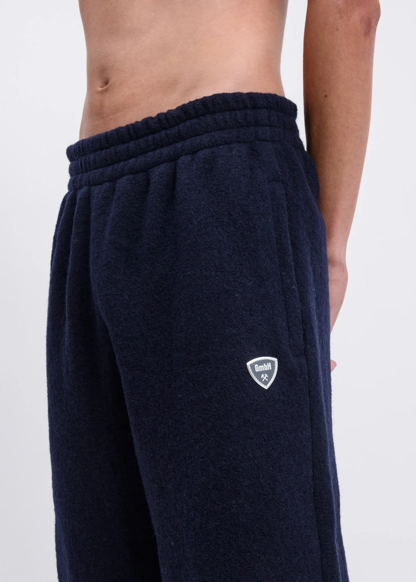 Navy Stein Jogging Trouser w/ Shield Logo