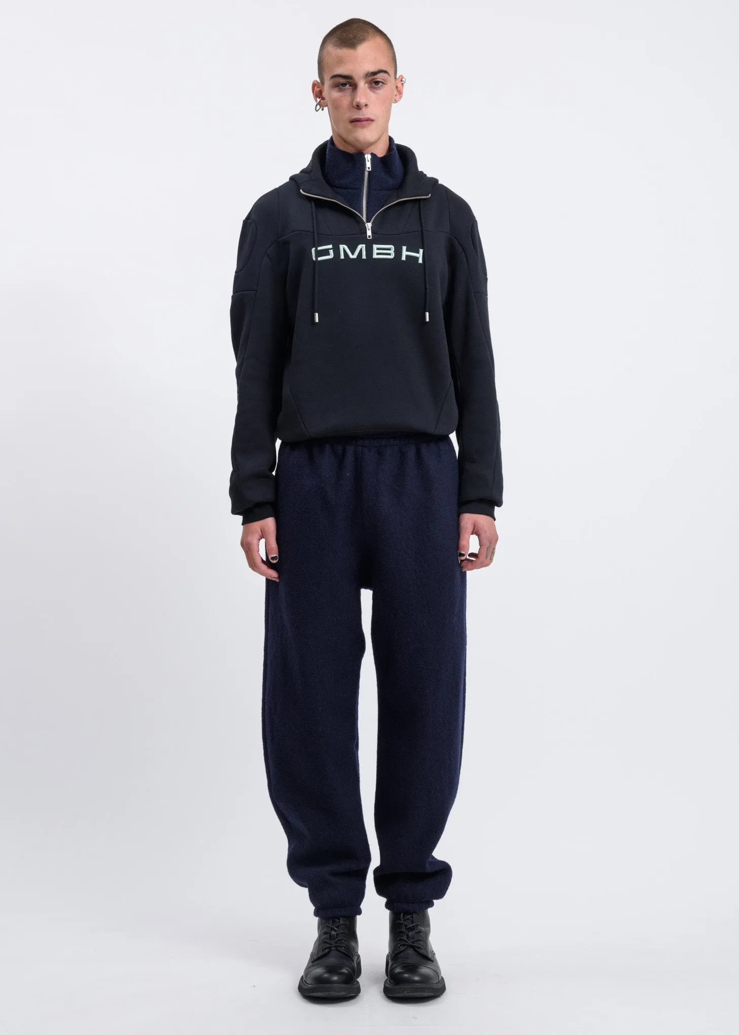 Navy Stein Jogging Trouser w/ Shield Logo
