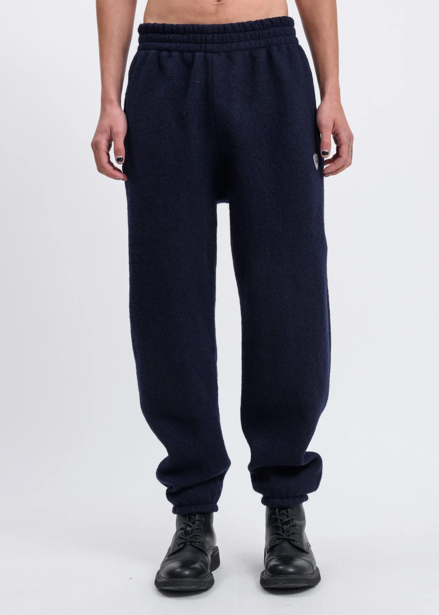 Navy Stein Jogging Trouser w/ Shield Logo