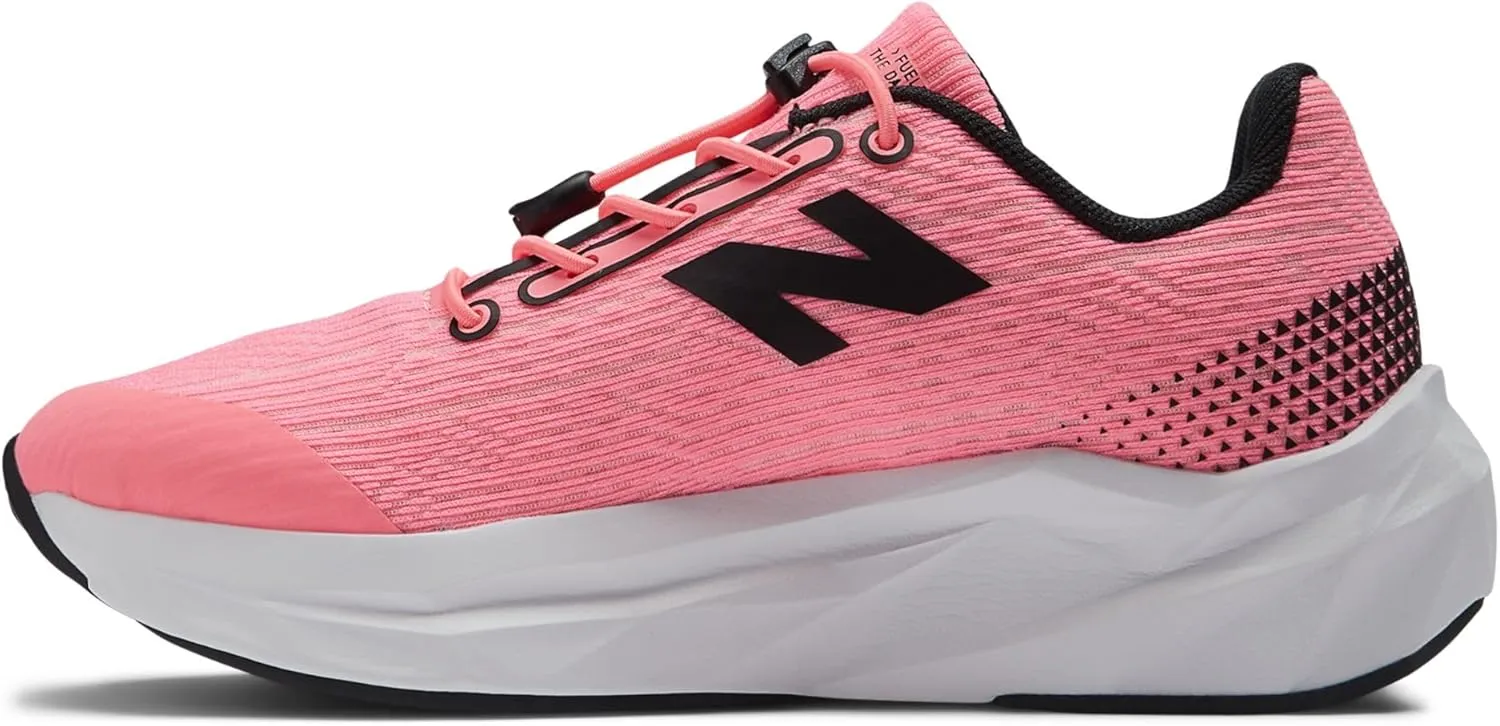 New Balance Unisex-Child FuelCell Propel V5 Bungee Running Shoe