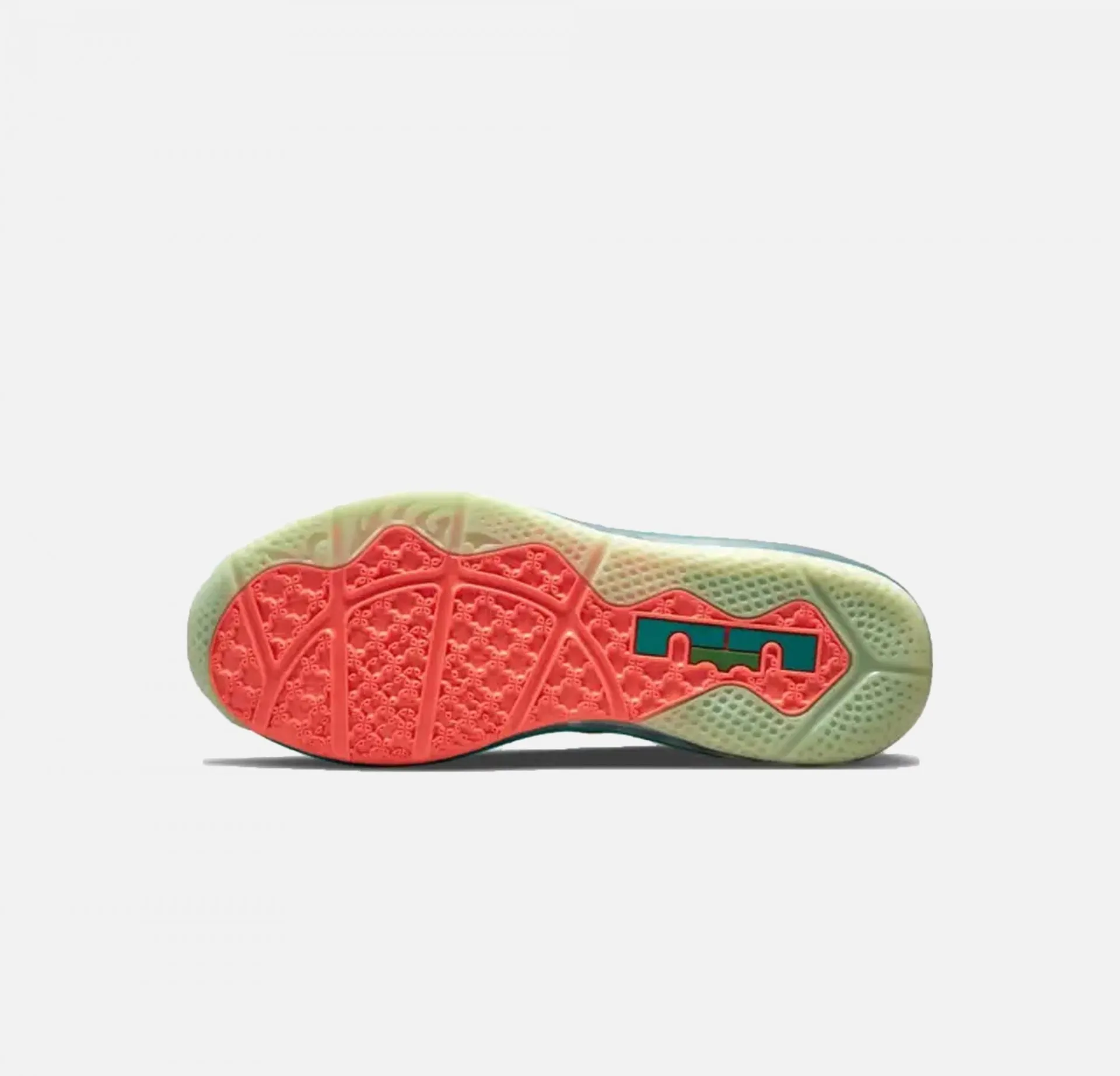 Nike | LEBRON IX LOW  { WHITE LIME / BRIGHT MANGO